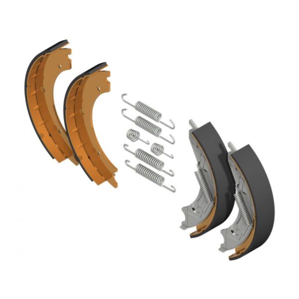 Knott brake shoe axle set 250x40 - Suits Knott 1800kg axles