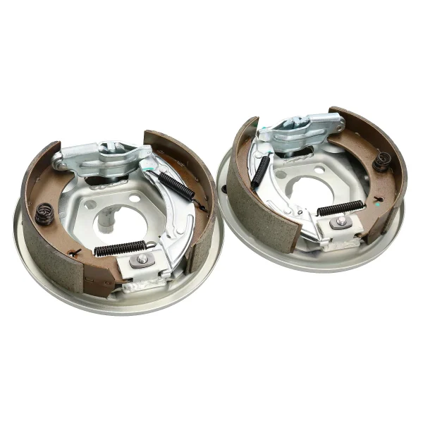 200mm x 50mm Euro Drum Brake Backplate Pair
