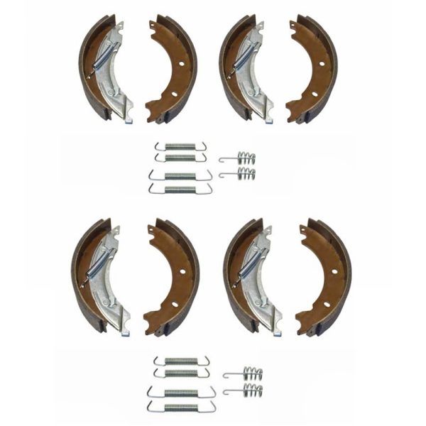 Euro Brake Shoe Tandem Set 250mm x 40mm - Suits Knott 1800kg Axles (3500kg)