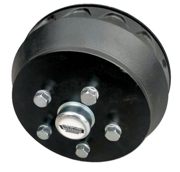 Complete Euro Drum Braked Axle 13x7 1800kg - Image 2
