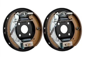 250mm x 40mm Euro Drum Brake Backplate Pair 3500kg