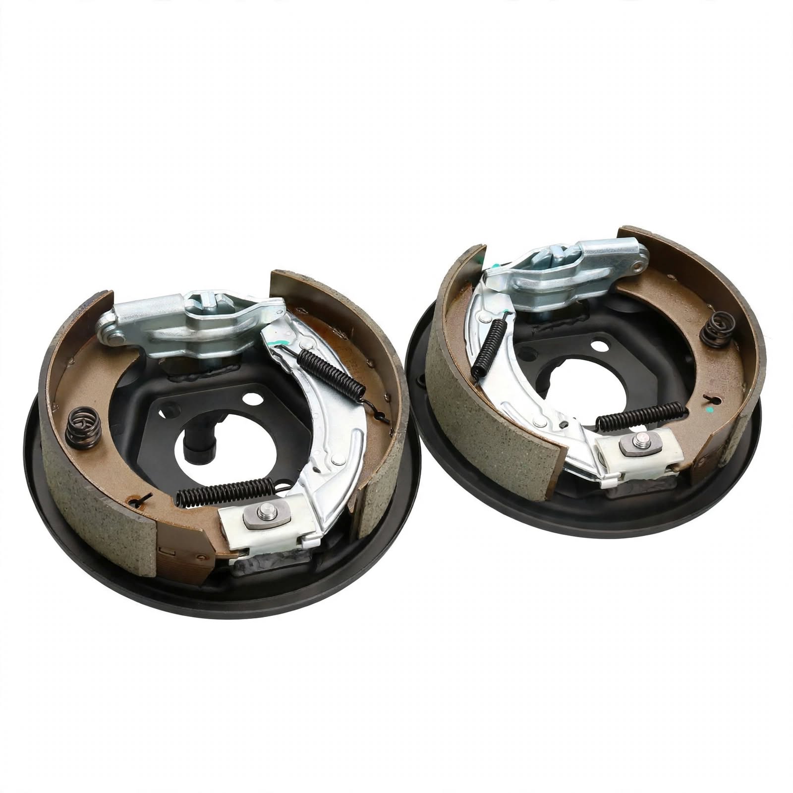 200mm x 50mm Euro Drum Brake Backplate Pair