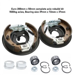 Euro 200mm x 50mm Axle Rebuild Kit